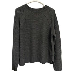 GAP Women's Charcoal Knit Sweater